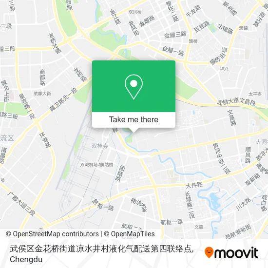 武侯区金花桥街道凉水井村液化气配送第四联络点 map