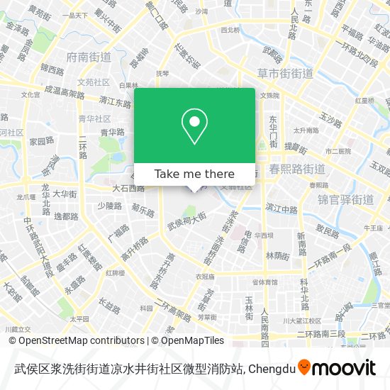 武侯区浆洗街街道凉水井街社区微型消防站 map