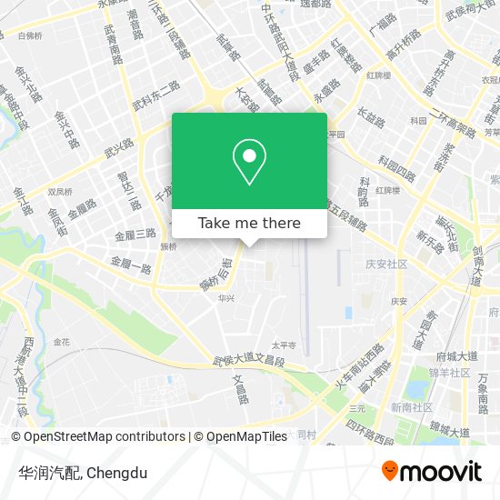 华润汽配 map