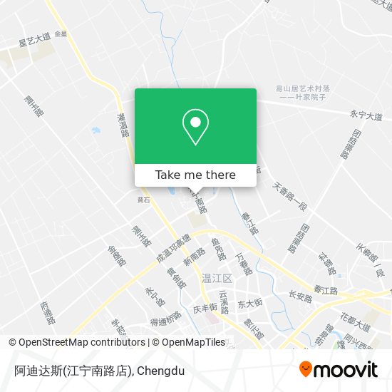阿迪达斯(江宁南路店) map