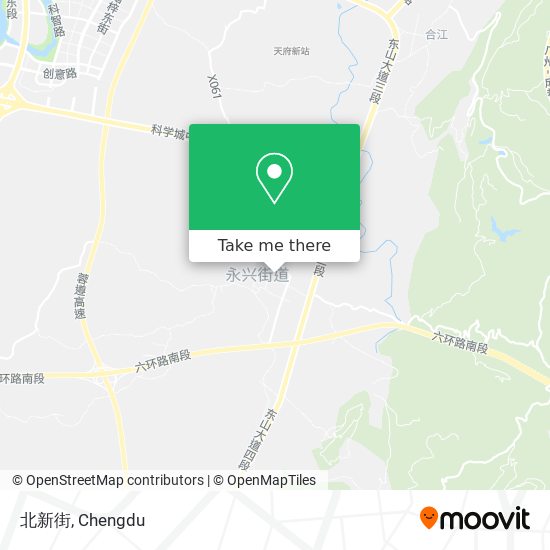 北新街 map