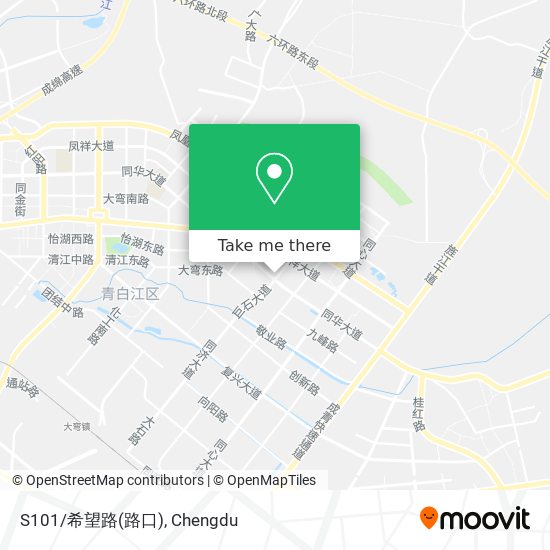S101/希望路(路口) map