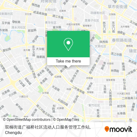 双楠街道广福桥社区流动人口服务管理工作站 map