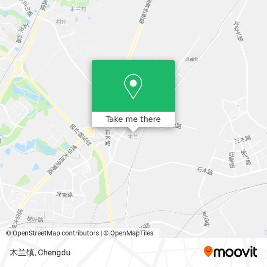 木兰镇 map