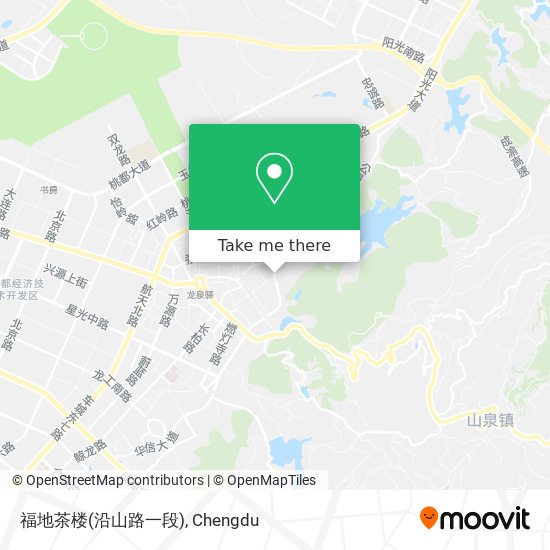 福地茶楼(沿山路一段) map