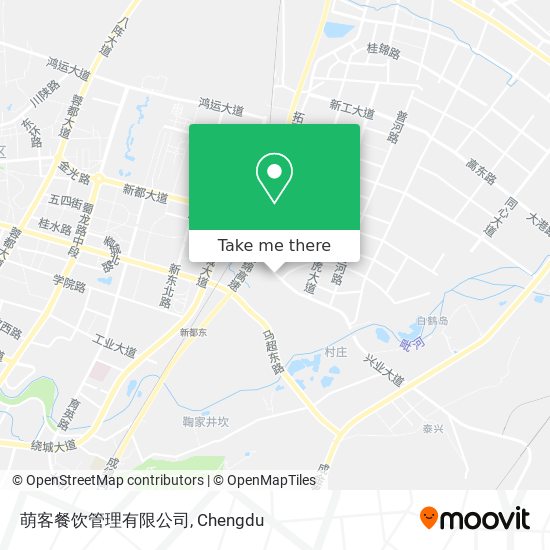 萌客餐饮管理有限公司 map