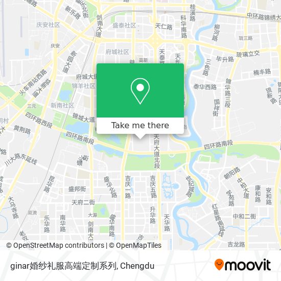 ginar婚纱礼服高端定制系列 map