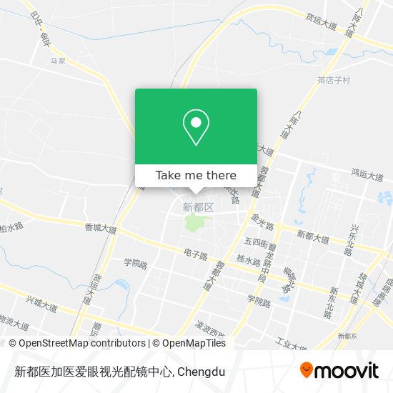 新都医加医爱眼视光配镜中心 map