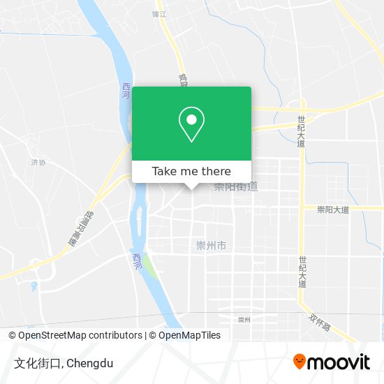 文化街口 map