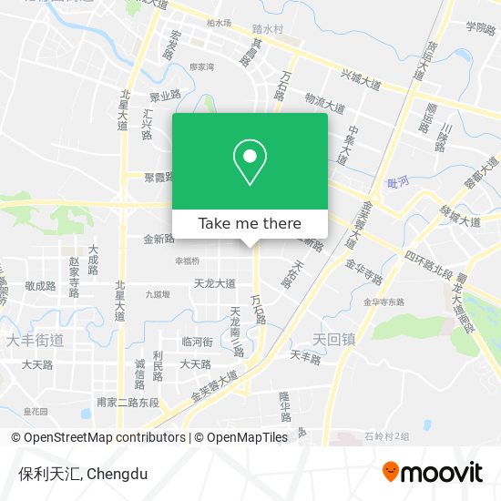 保利天汇 map