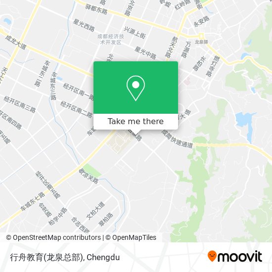 行舟教育(龙泉总部) map