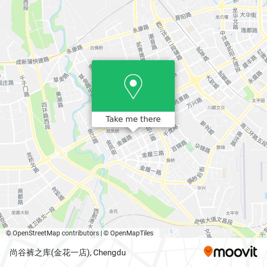 尚谷裤之库(金花一店) map
