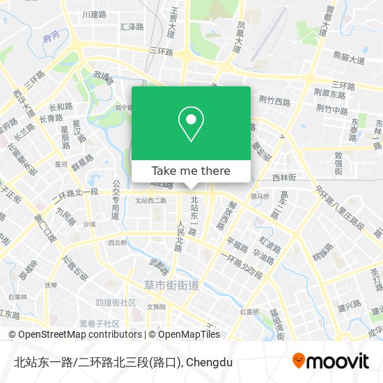 北站东一路/二环路北三段(路口) map