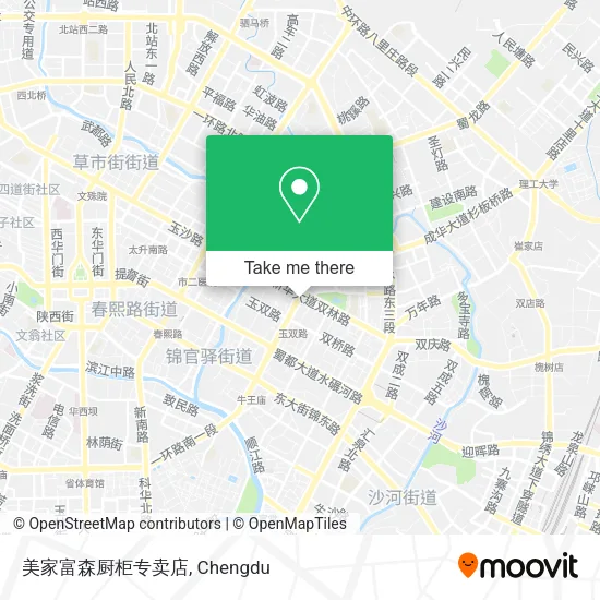 美家富森厨柜专卖店 map