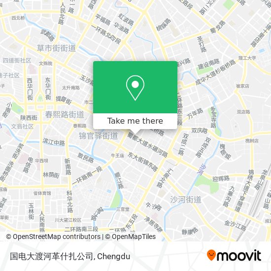 国电大渡河革什扎公司 map