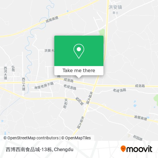西博西南食品城-13栋 map