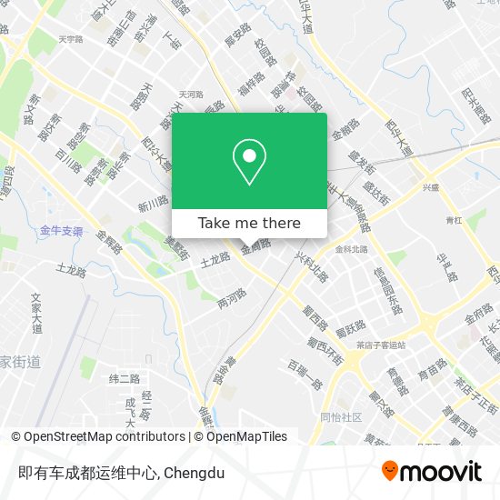 即有车成都运维中心 map