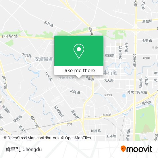 鲜果到 map