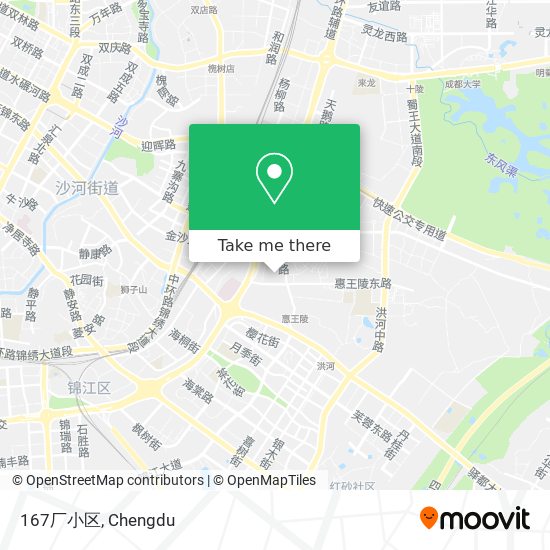 167厂小区 map
