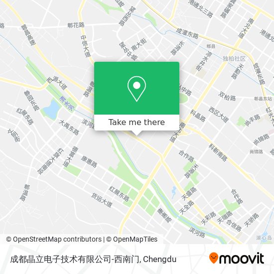 成都晶立电子技术有限公司-西南门 map