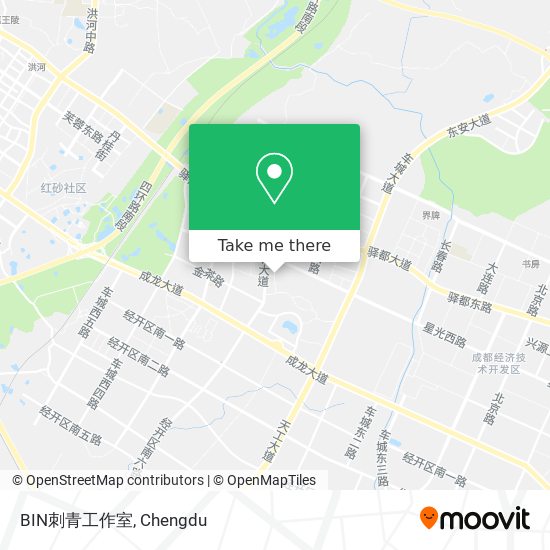 BIN刺青工作室 map