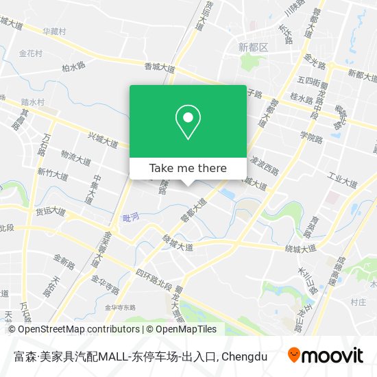 富森·美家具汽配MALL-东停车场-出入口 map