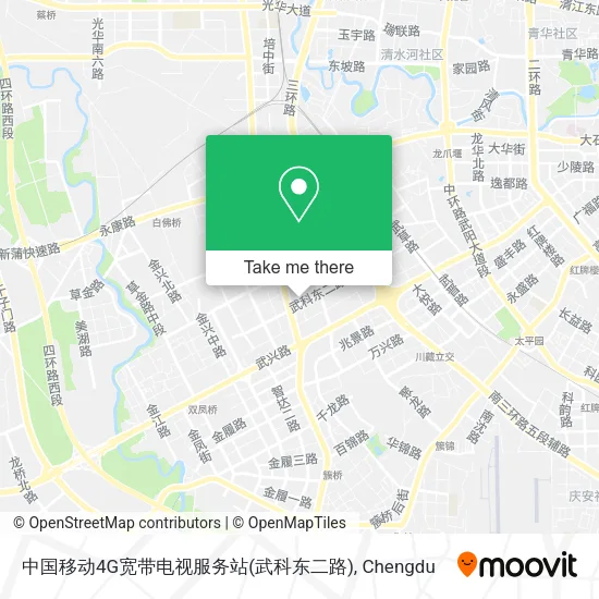 中国移动4G宽带电视服务站(武科东二路) map