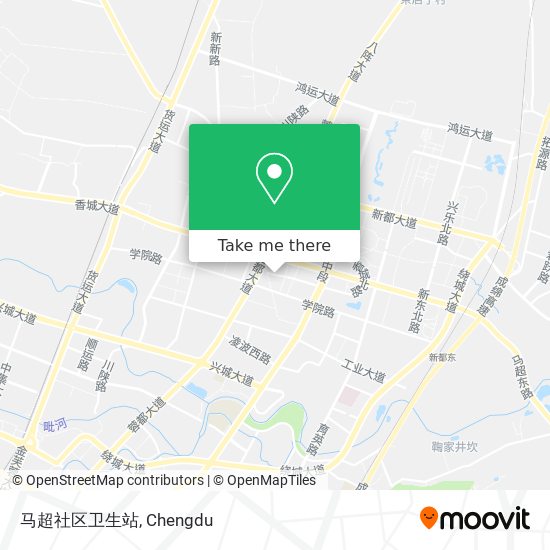 马超社区卫生站 map
