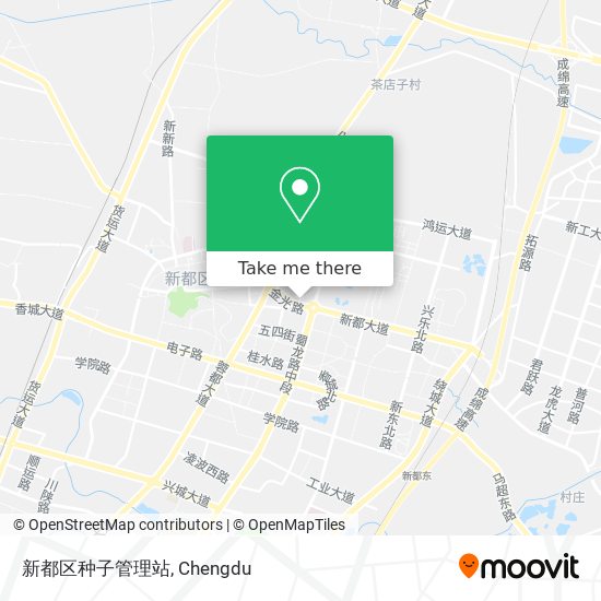 新都区种子管理站 map