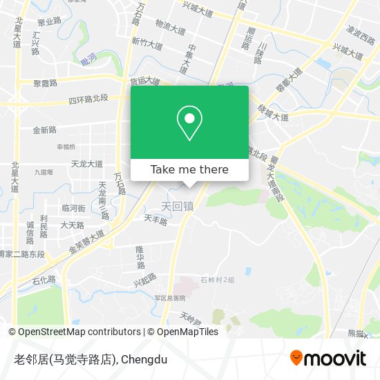 老邻居(马觉寺路店) map