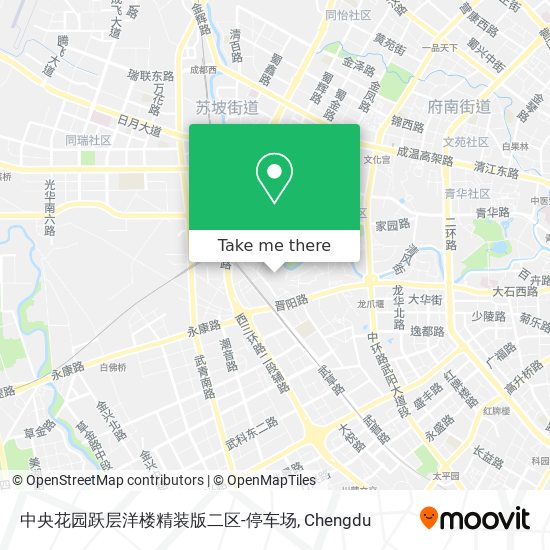 中央花园跃层洋楼精装版二区-停车场 map