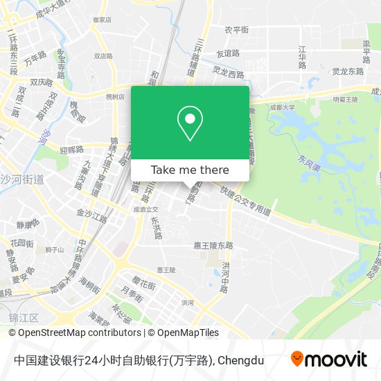 中国建设银行24小时自助银行(万宇路) map