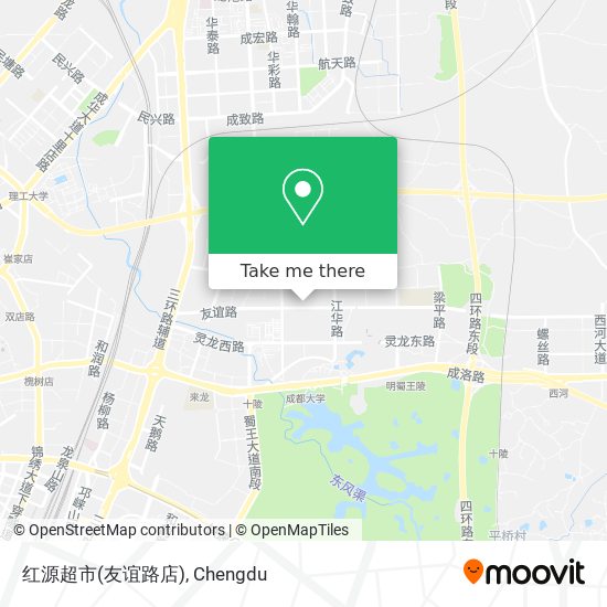 红源超市(友谊路店) map