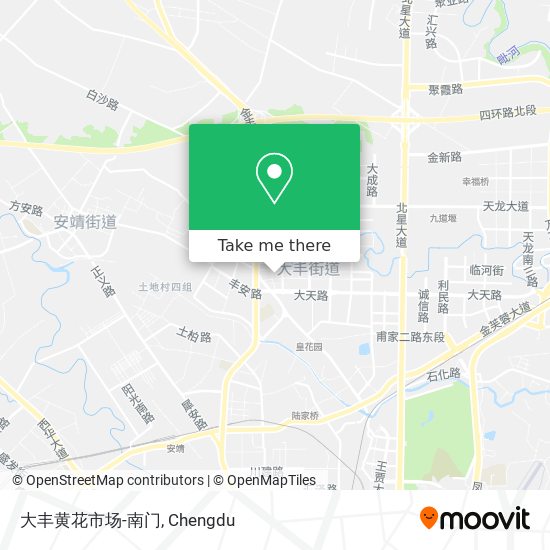 大丰黄花市场-南门 map