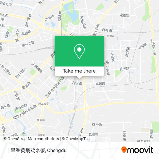 十里香黄焖鸡米饭 map