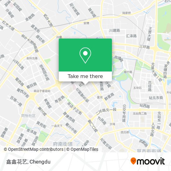鑫鑫花艺 map