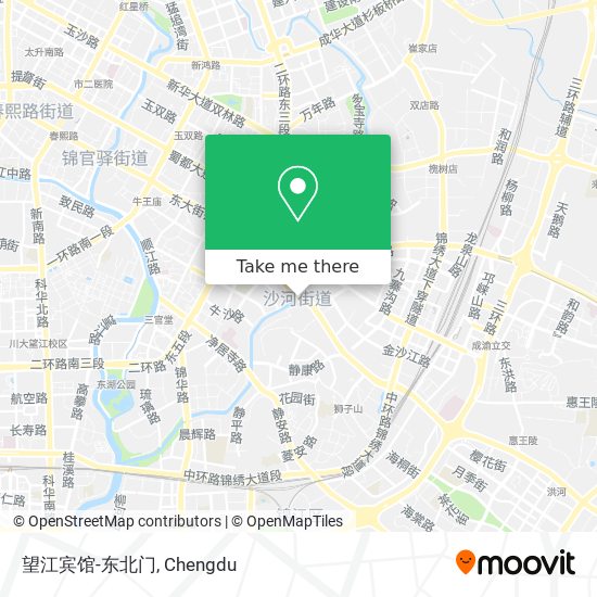 望江宾馆-东北门 map