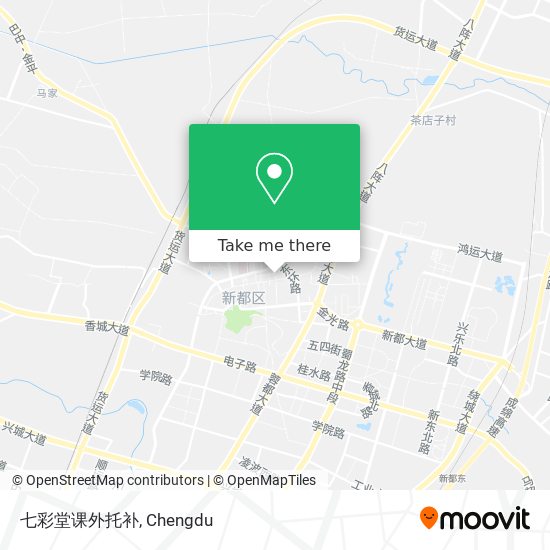 七彩堂课外托补 map