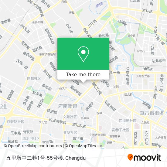 五里墩中二巷1号-55号楼 map