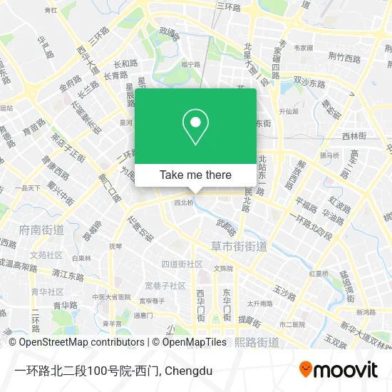 一环路北二段100号院-西门 map