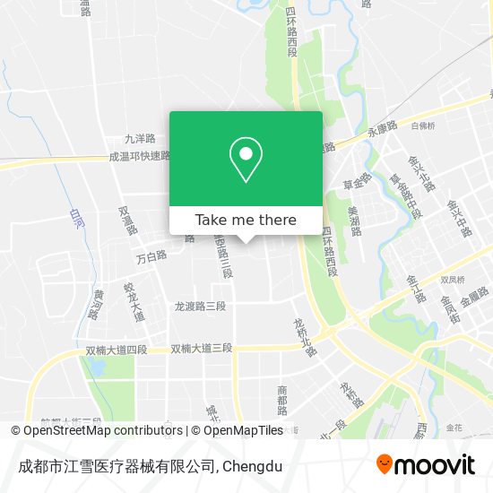 成都市江雪医疗器械有限公司 map