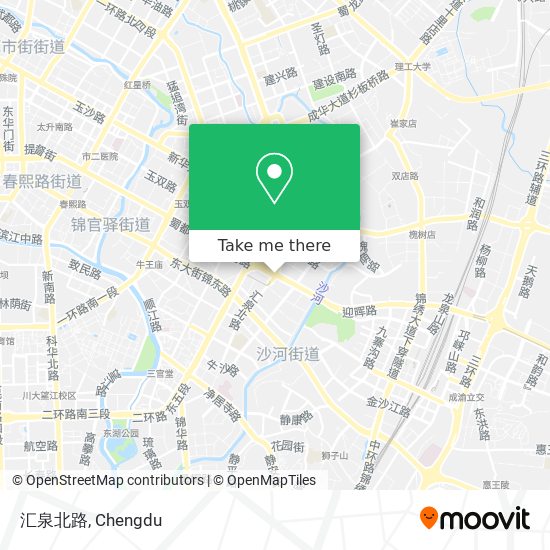 汇泉北路 map