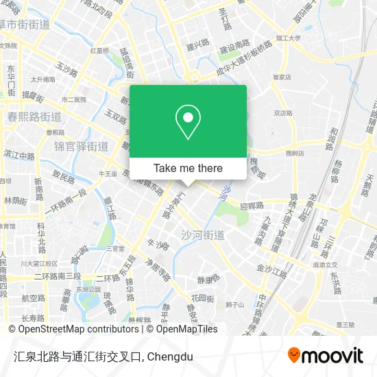 汇泉北路与通汇街交叉口 map