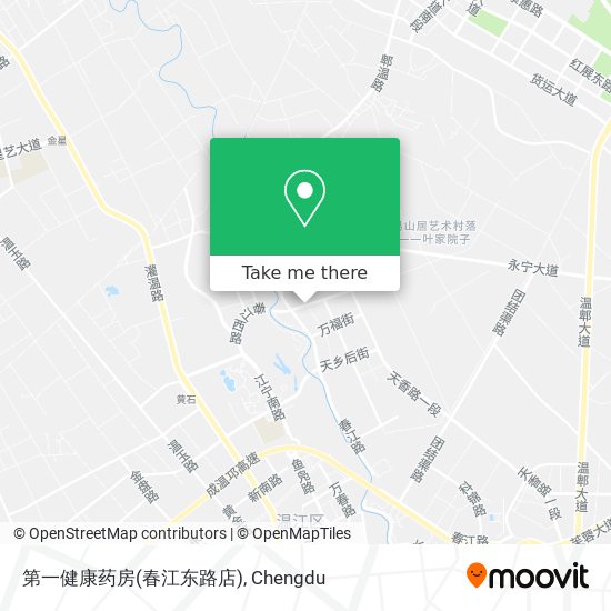 第一健康药房(春江东路店) map