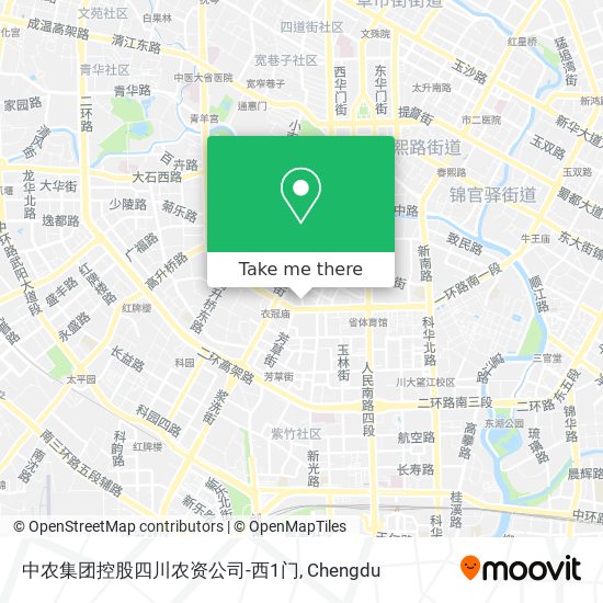 中农集团控股四川农资公司-西1门 map