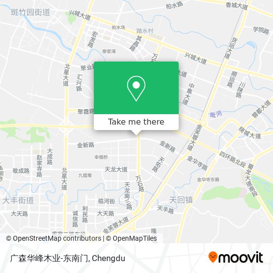 广森华峰木业-东南门 map