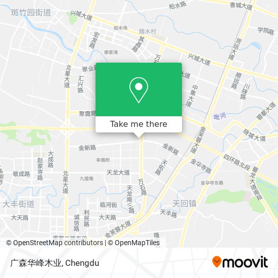 广森华峰木业 map