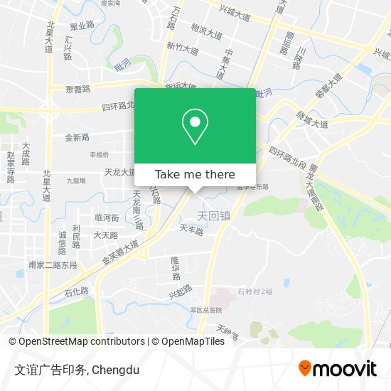 文谊广告印务 map