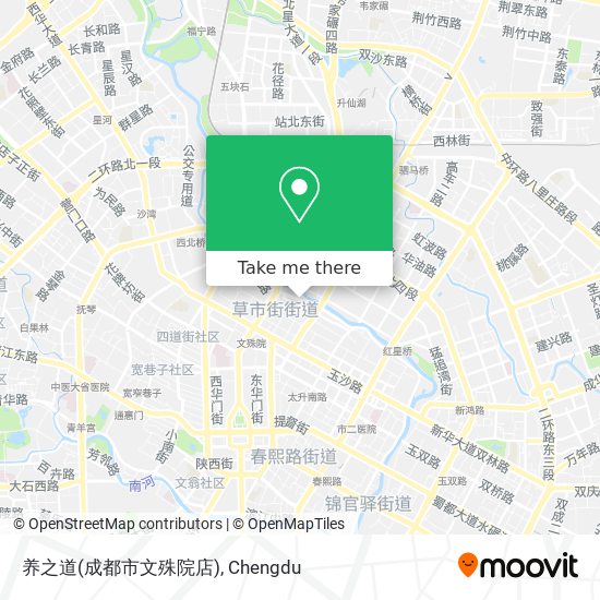 养之道(成都市文殊院店) map