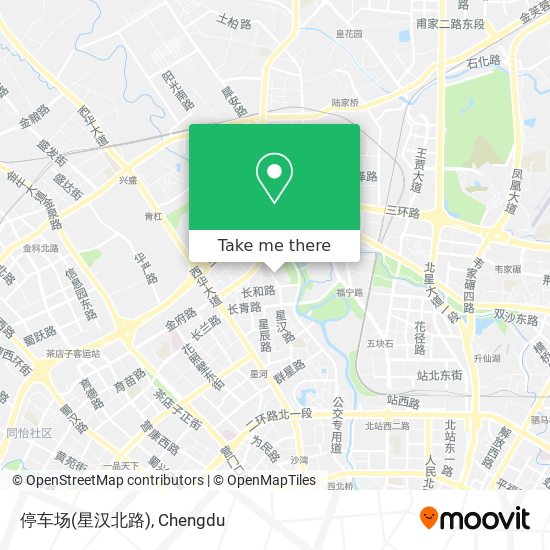 停车场(星汉北路) map